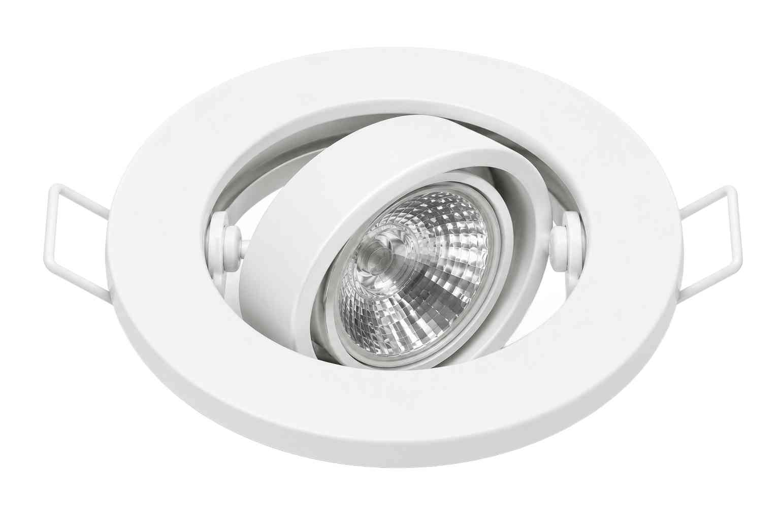 ARGUS CT-2115-W vestavné výklopné bodové svítidlo bílá MR16 Gx5,3